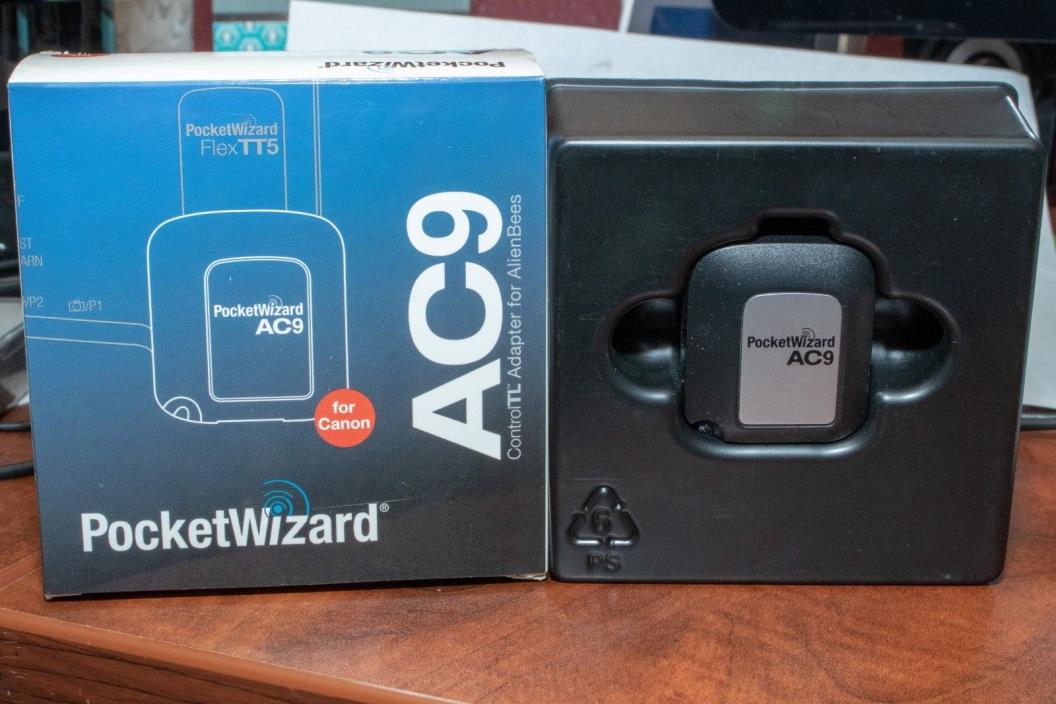 Pocket Wizard AC9 Alien Bees Adapter for Canon, Used, Excellent Condition