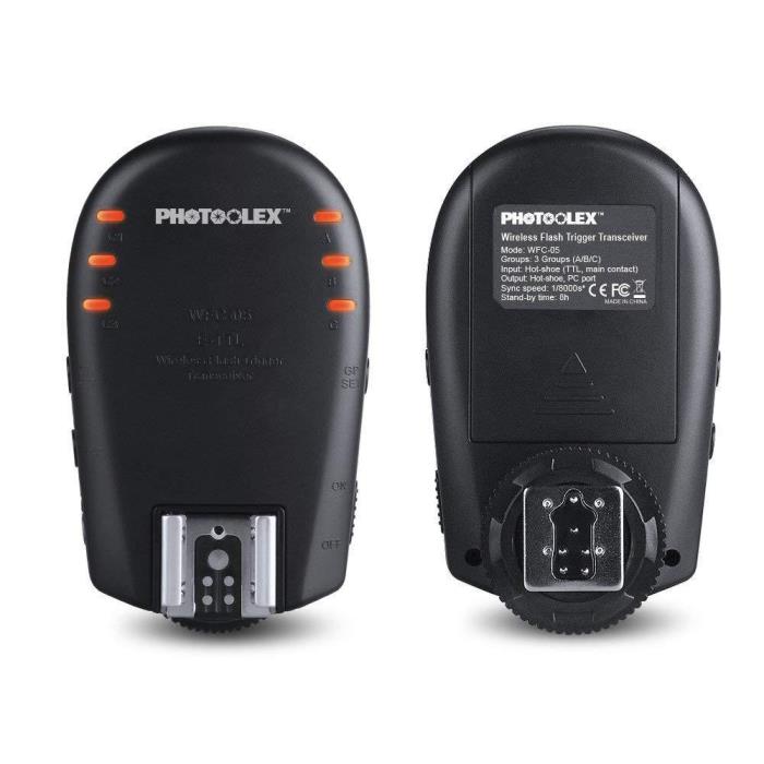 Photoolex WFC-05 1/8000s 2.4G Wireless Flash Trigger