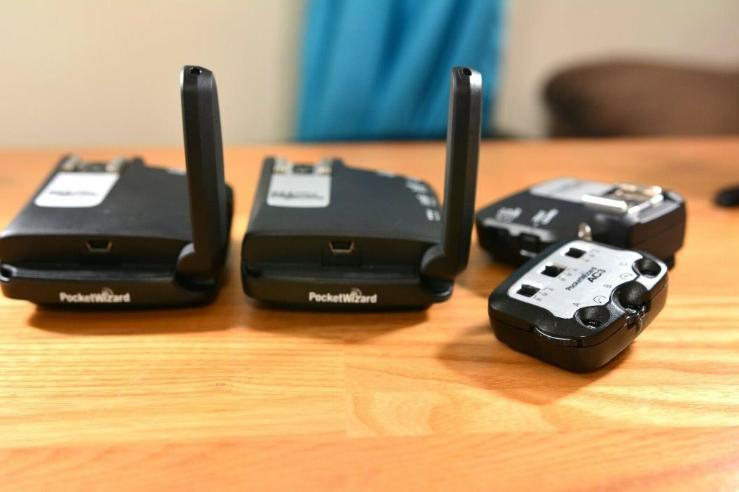Pocket Wizard wireless flash trigger bundle for Nikon cameras Pocketwizard
