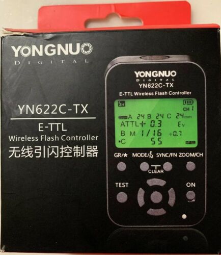 Yongnuo YN-622C-TX Wireless Flash Transmitter & 1PC YN-622C Trigger for Canon US