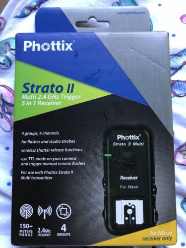 Phottix PH15657 Strato II Multi 5-in-1 Receiver for Nikon - Photographic Equip