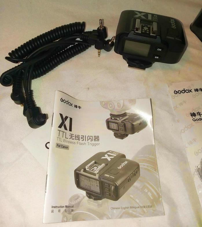 Godox X1R-C TTL 2.4GHz Wireless Flash Trigger Transmitter For Canon EOS Cameras