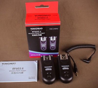 Wireless Flash Trigger * for digital camera * MINT with box * Yongnuo RF603C II