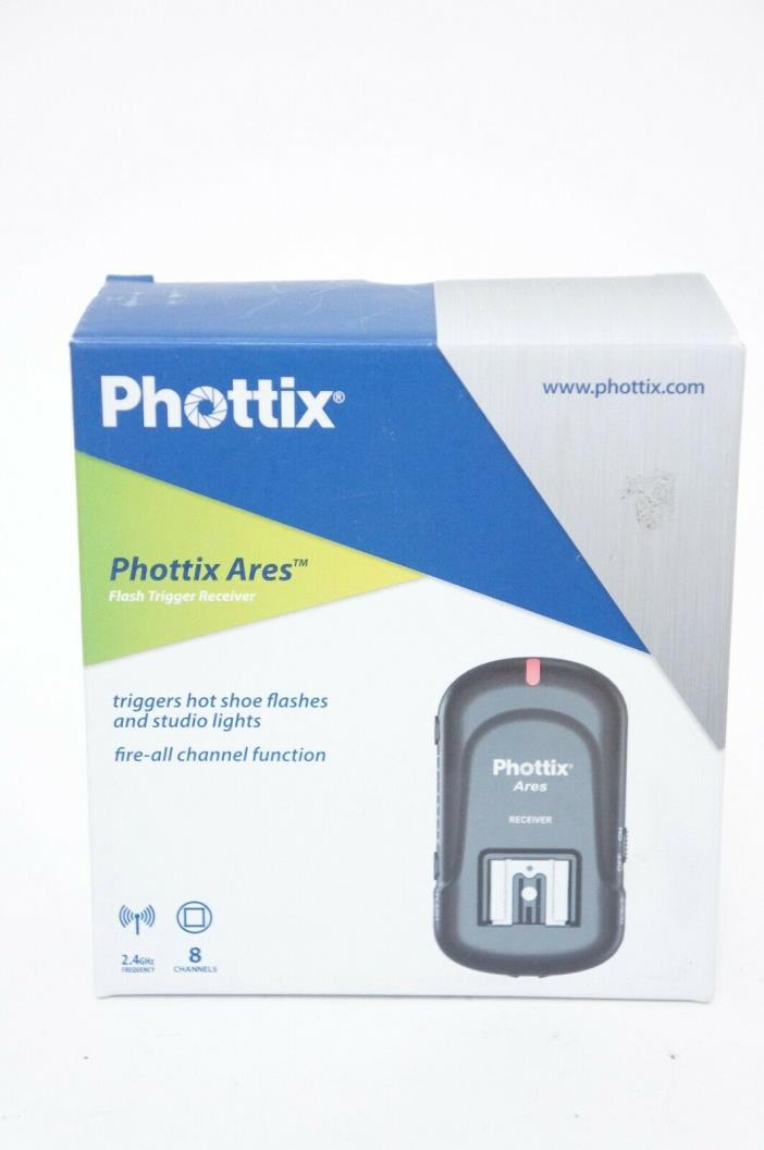 Phottix Ares Wireless Flash Trigger– Flash Trigger Receiver 2.4GHz 8 Channels