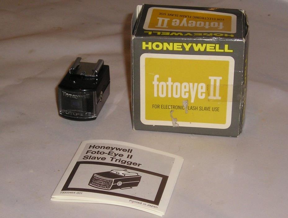 Honeywell Foto Eye II Solid State Light Sensitive Flash Slave - Made in Japan