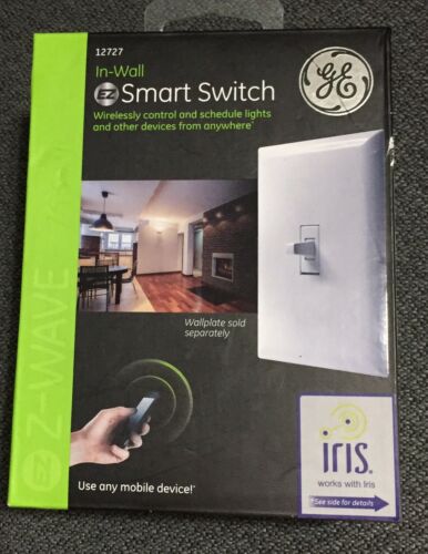 Z-Wave In-Wall CFL-LED Smart Dimmer Switch ZW3004 GE 12729