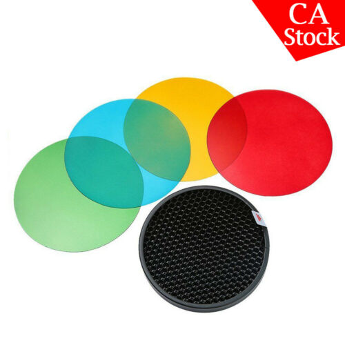Godox AD-S11 Color Gel Filter Honeycomb Grid Cover For AD180 AD360 Camera Flash