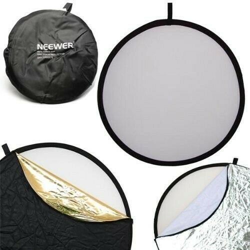 Neewer 110cm 43-inch 5-in-1 Collapsible Multi-disc Light Reflector