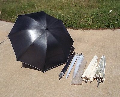 PHOTOGRAPHIC UMBRELLAS, SET OF SIX, NICE