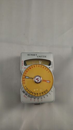 Vintage Sunset Unittic EXPOSURE LIGHT METER Showa Koden