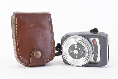 Gossen Super Pilot Photo Light Exposure Meter with Original Case and Battery V46