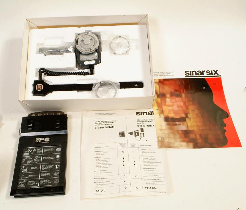 SINAR SIX Professional Exposure Booster Metering System GOSSEN in BOX