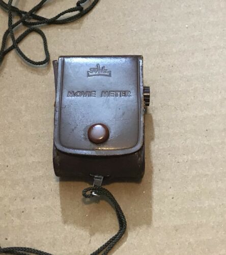 Walz Movie Meter Light Exposure Meter With Case Kodachrome Japan