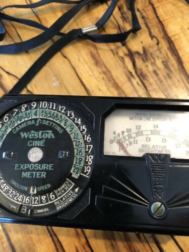 Weston Model 819 Exposure Meter Vintage