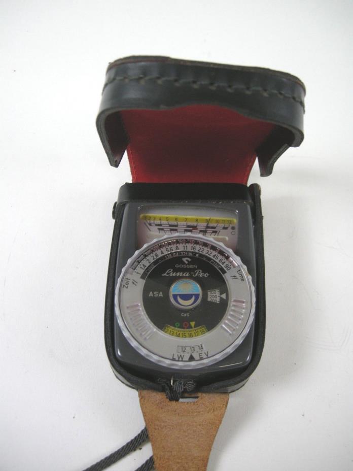 Gossen Luna Pro light Meter ASA