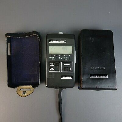 Gossen Ultra-Pro Digital Ambient Light Meter with Leather Case