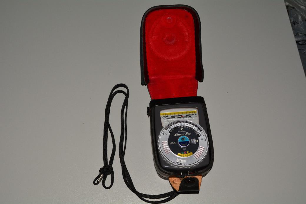 Vintage Gossen Luna-Pro Light Meter with Case