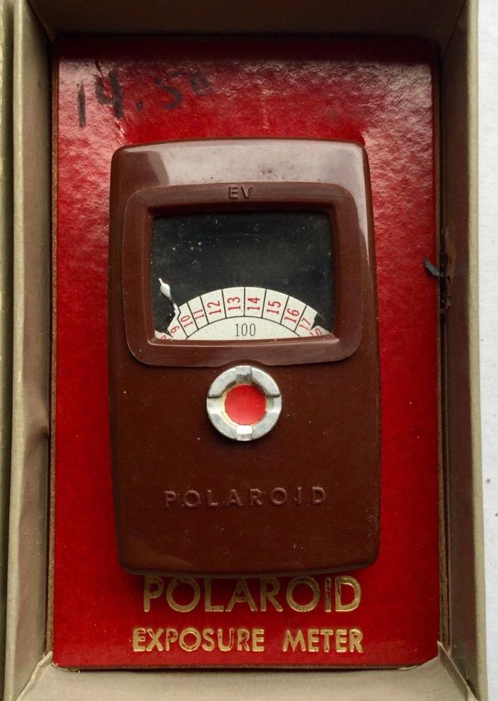 Polaroid Exposure Meter PR-23B In Box With Instructions Untested