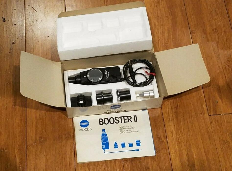 Minolta Booster II attachment for  Flash Meter II/III  NIB