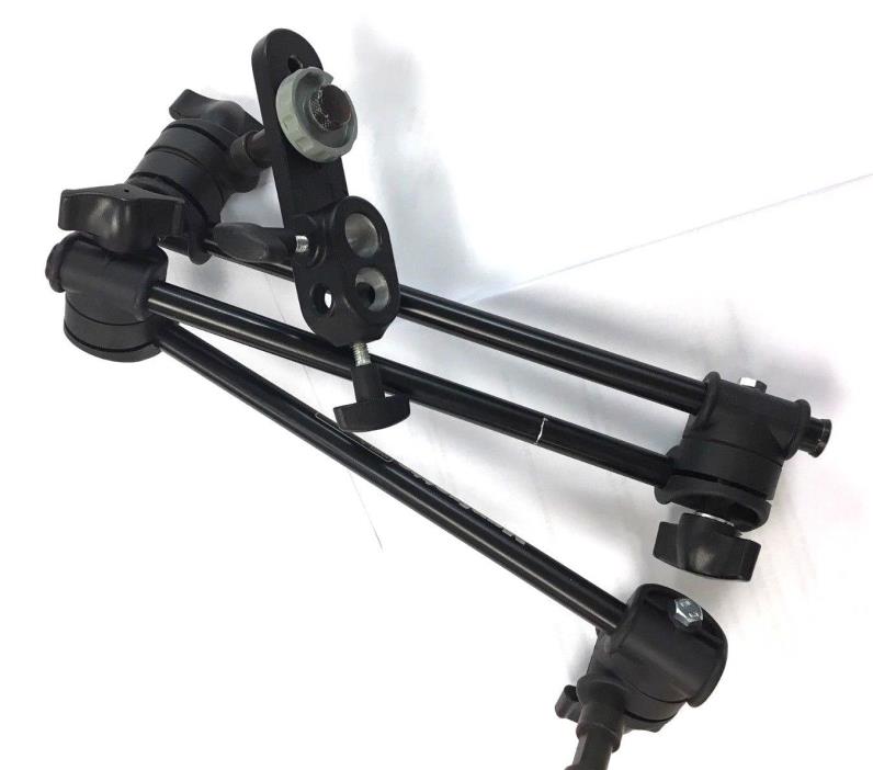 Manfrotto 196B-3 143BKT 3-Section Single Articulated Arm with Camera Bracket