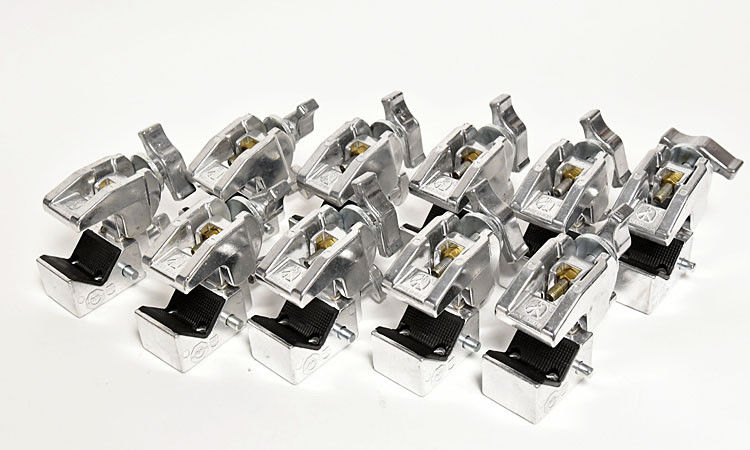 10 MANFROTTO SILVER CHROME SUPER CLAMPS