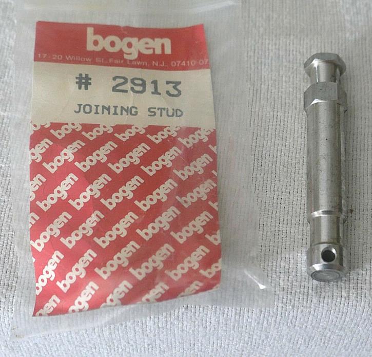 Bogen Manfrotto 2913  Joining Stud NOS Fast Free SHIPPING