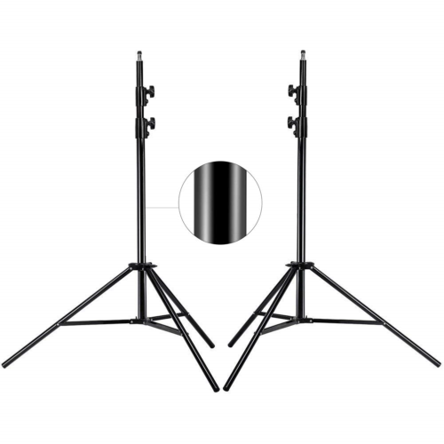 Update 78inch/6.5 Ft/200CM Photography Tripod Light Stands for Photo Studio Kits