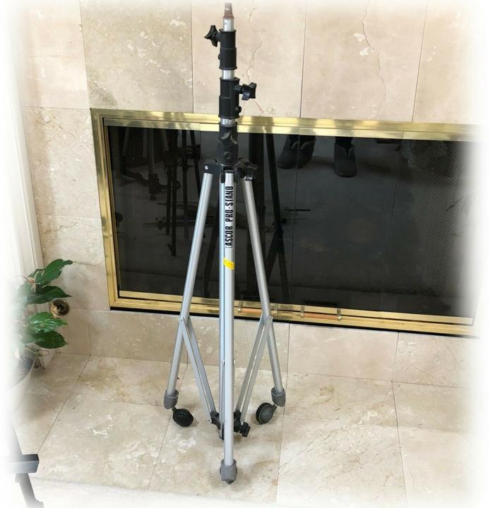 VTG Italy ASCOR PRO-STAND Heavy Duty 13' Photography Light Stand Rolling Casters