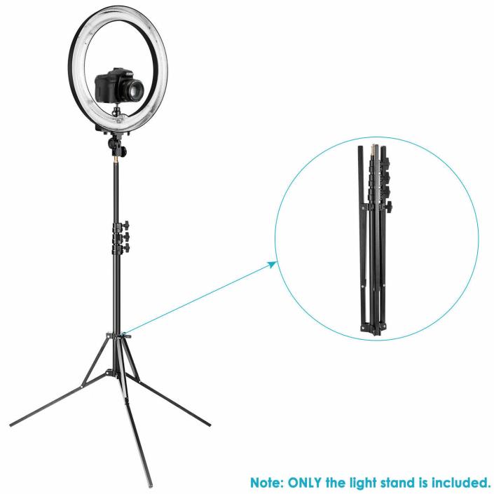 Neewer Photo Studio Adjustable 35-83 inches Aluminum Alloy Ring Light Stand