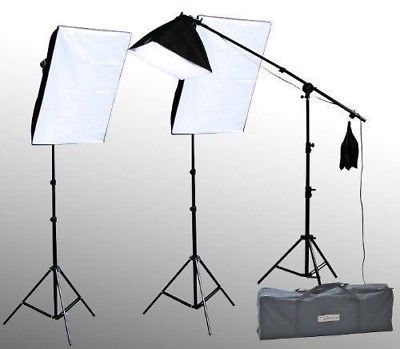 ePhoto Watt Digital Video Continuous Lighting Stand Kit with Carrying Case