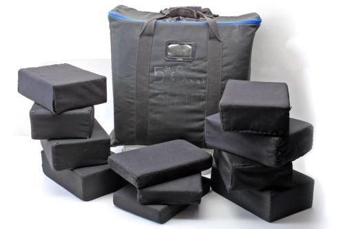 11 High Density Foam Group Posing Stack Blocks +Tenba Carry travel case++SET