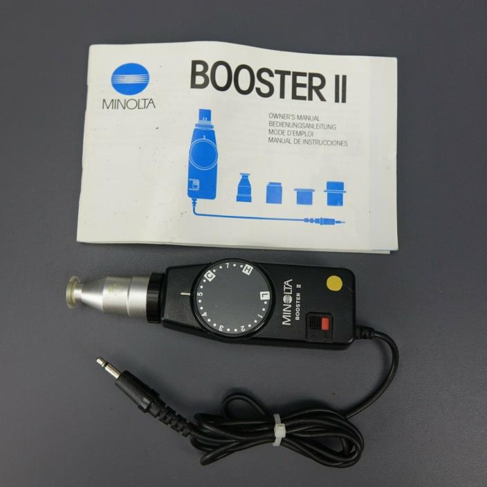 Minolta Booster II Attachment for Light Meter IV V