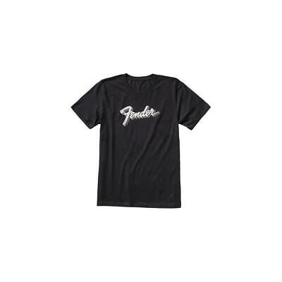 Fender 3D Logo T-Shirt, Small, Black #9123013101