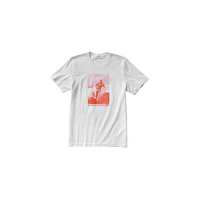 Fender Jaguar Surf T-Shirt, Small, White and Red #9123013106