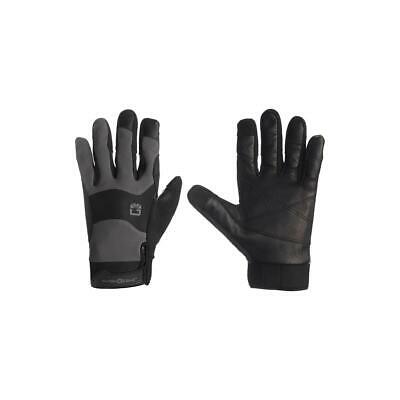 Bright Tangerine ExoSkin Leather Armour Gloves, Medium #B1300.1005