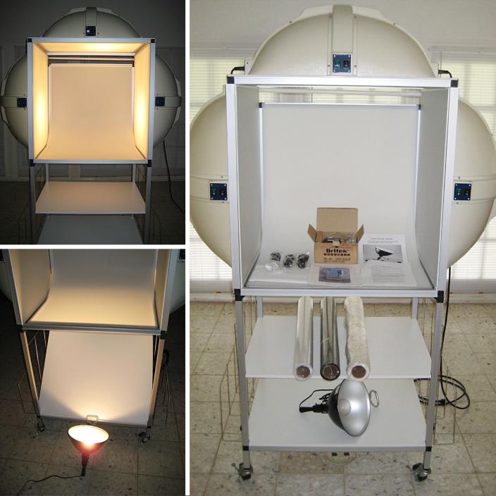 LITESTAGE LIGHTING SYSTEMS -- LIGHT STROBE TENT EXPOSURE PHOTOGRAPHY BOOTH