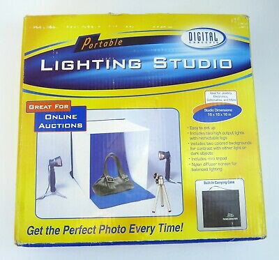 Digital Concepts Portable Lighting Studio Kit PS 101 Tested Complete Online Sale