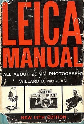 1961 LEICA M1-M2-M3 RANGEFINDER CAMERA SYSTEM USERS GUIDE MANUAL -from 1961