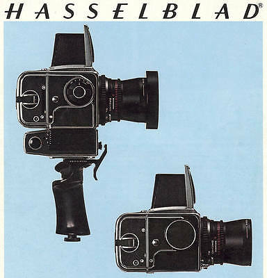 HASSELBLAD 60mm ZEISS DISTAGON f/3.5 CAMERA LENS BROCHURE -from 1975-HASSELBLAD