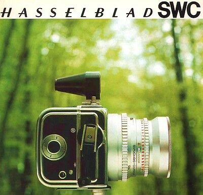 HASSELBLAD SWC CAMERA BROCHURE -HASSELBLAD SWC-from 1968