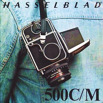 1970s HASSELBLAD 500C/M CAMERA BROCHURE -HASSELBLAD 500CM-HASSELBLAD 500 C M