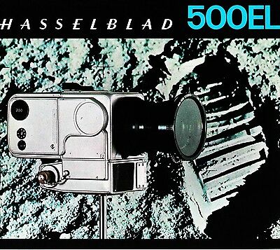 HASSELBLAD 500EL CAMERA BROCHURE -HASSELBLAD 500 EL CAMERA-from 1970