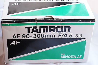 Tamron for SONY MINOLTA AF 90-300mm F/4.5-5.6 Tele-Macro WORLD SHIP  JAPAN EX