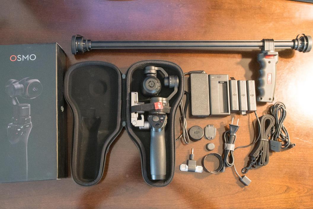 DJI Osmo Handheld 4K Video Camera with 3 Axis Gimbal X3 Bundle