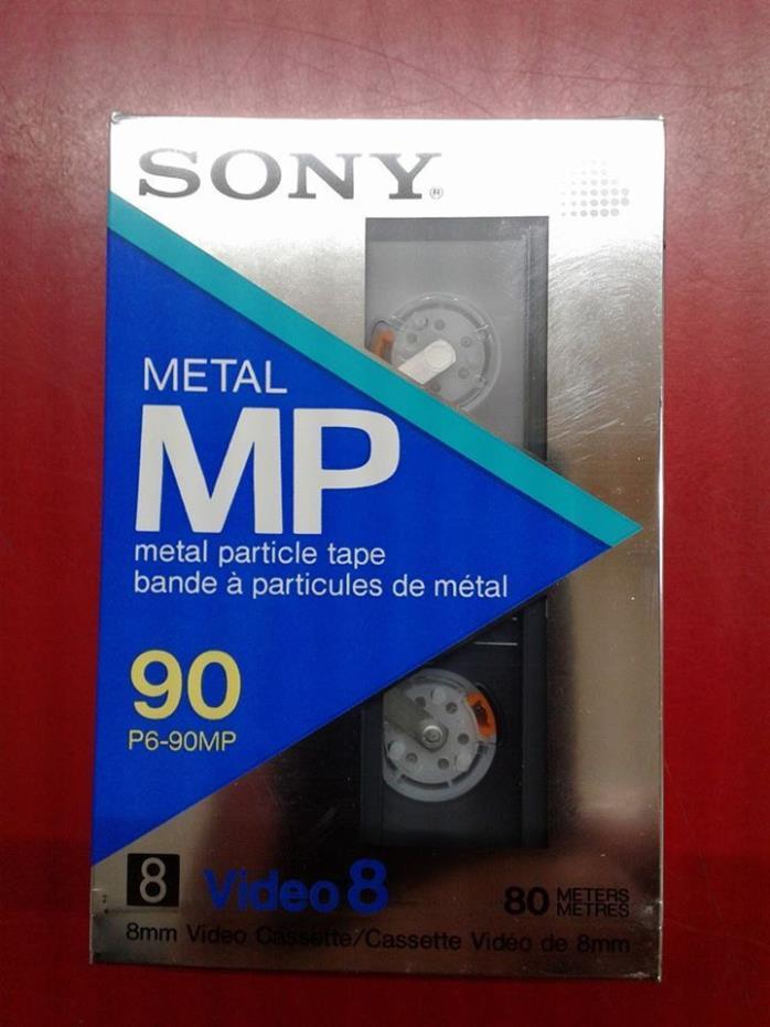 SONY METAL MP VIDEO 8 P6-90MP (BUY 3 GET 1 FREE BUY 7 GET 3 FREE) FREE SHIPPING