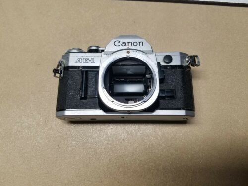 Canon AE-1 Program AE-1 CAMERA UNTESTED FOR PARTS ONLY SOLD AS IS Nice Parts