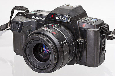 Olympus OM77AF 35mm SLR with Olympus 35-70mm f/3.5-4.5 Lens for Parts or Repair