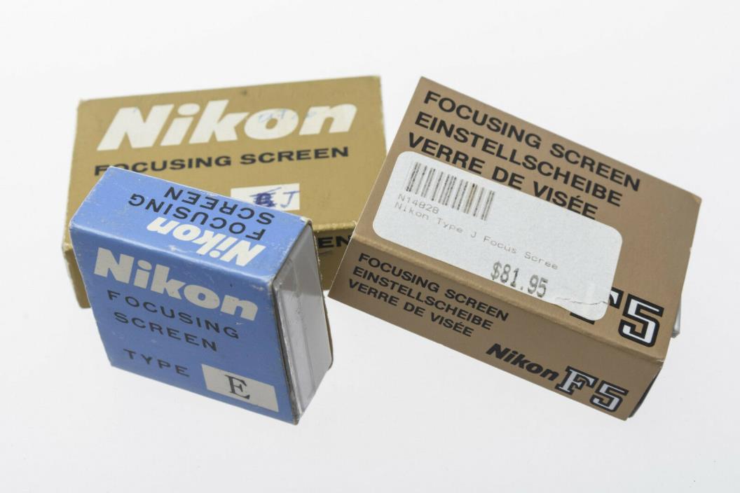 Nikon Focusing Screens Bundle