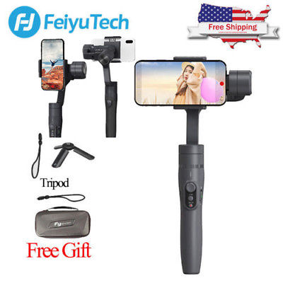 FeiyuTech Extendable Handheld 3-Axis Gimbal Stabilizer Pole for iPhone Samsung