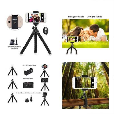 Phone Tripod, Tripod Legs Portable And Adjustable Camera Stand Holder With Clip